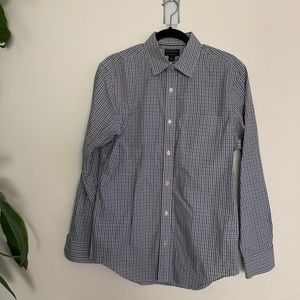 Banana Republic plaid button down shirt